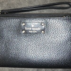 Kate Spade Textured Black Wallet